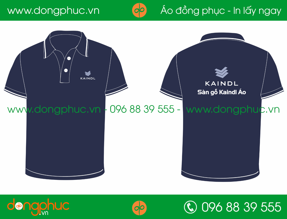 Áo phông đồng phục sàn gỗ KAINDL
